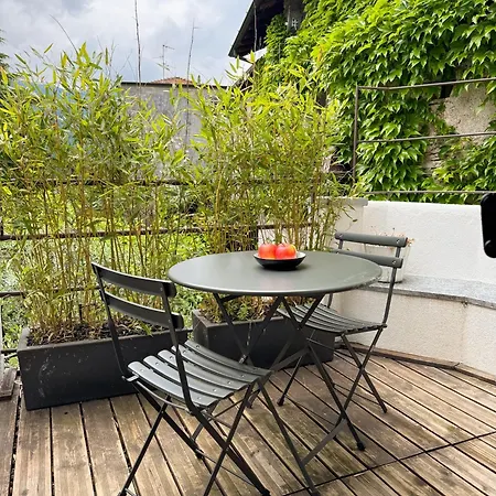 P Terrace Exclusive - View With Terrace - Free Parking Apartamento Laglio